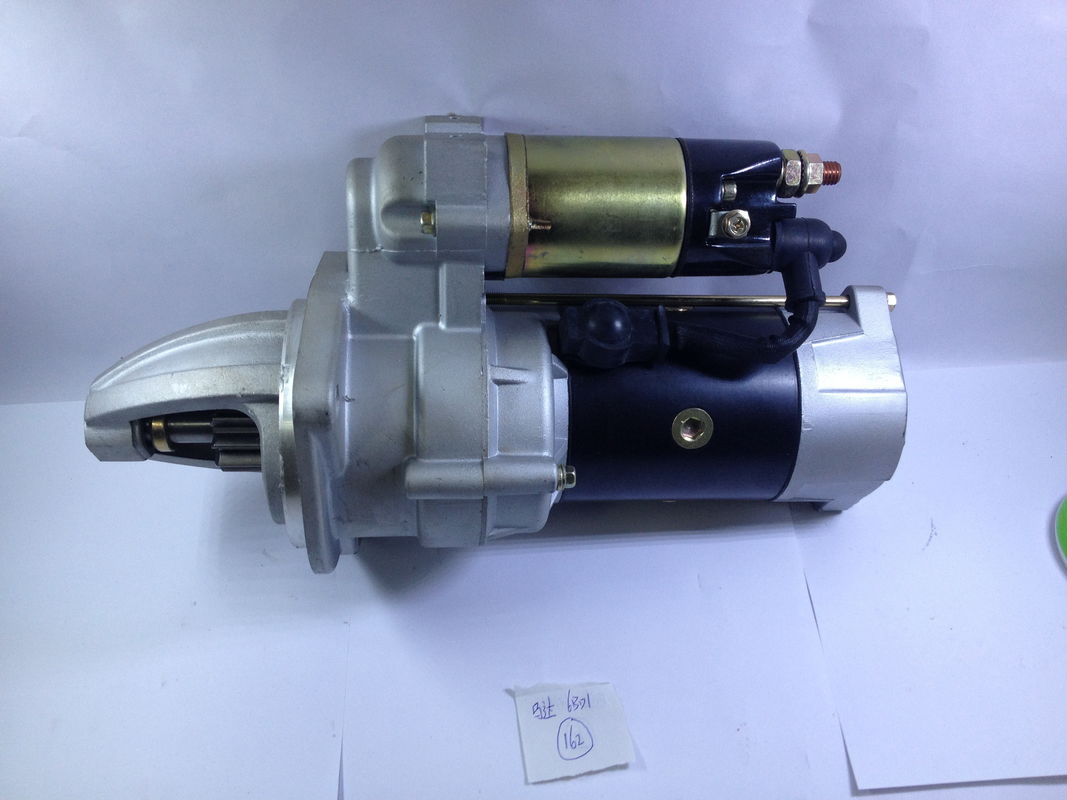 Excavator Parts Generator Recoil Starter Motor Assembly, 6BD1 Engine Parts Starter Motor for EX200 SH200